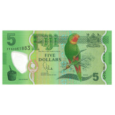 Banconote, Figi, 5 Dollars, KM:115, FDS