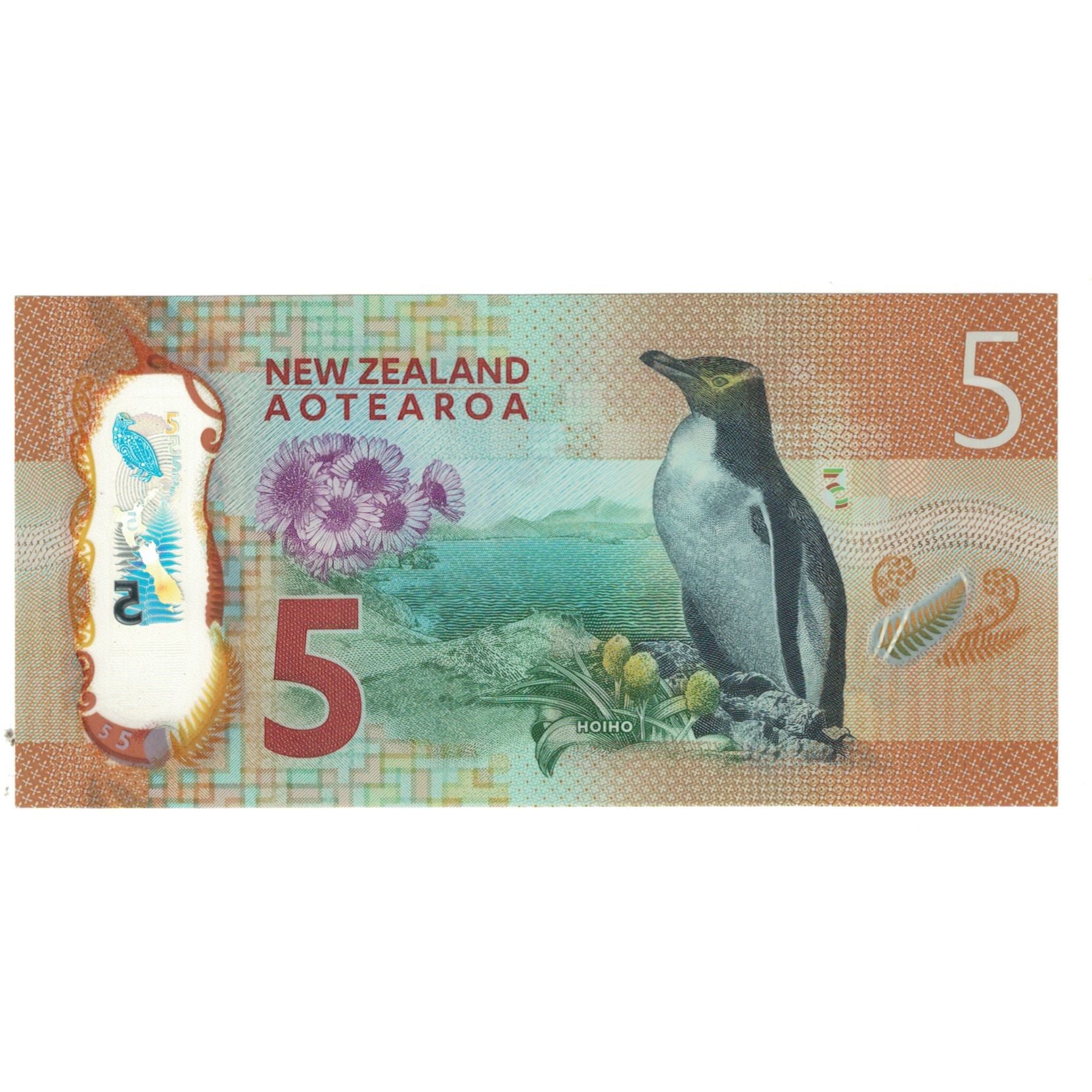 Banconote, Nuova Zelanda, 5 Dollars, FDS