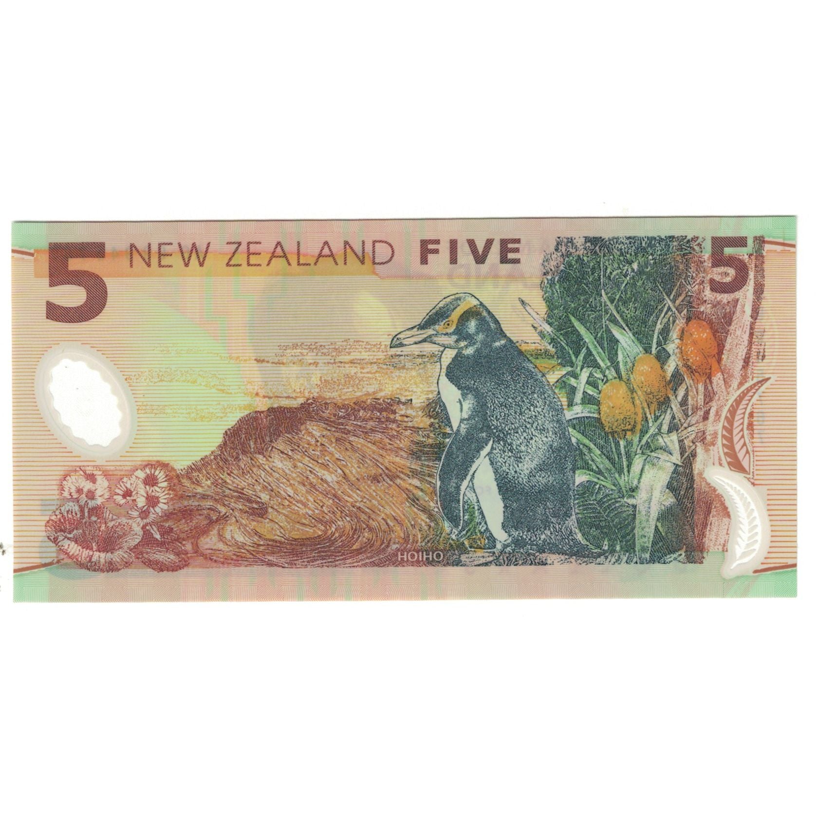 Biljet, Nieuw Zeeland, 5 Dollars, KM:185b, NIEUW