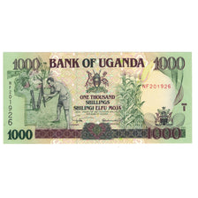 Banknote, Uganda, 1000 Shillings, 2001, KM:43a, UNC(65-70)