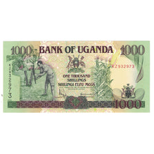 Geldschein, Uganda, 1000 Shillings, 2000, KM:43a, UNZ
