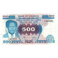 Banconote, Uganda, 500 Shillings, KM:22a, SPL