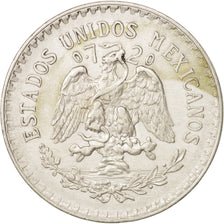 Mexiko, Peso, 1922, Mexico City, AU(50-53), Silver, KM:455