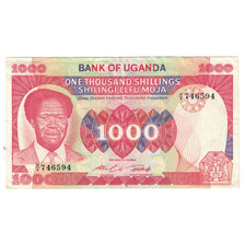 Geldschein, Uganda, 1000 Shillings, KM:23a, SS