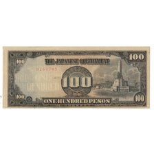 Banknote, Philippines, 100 Pesos, Undated (1944), KM:112a, VF(20-25)
