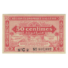 Banknote, Algeria, 50 Centimes, 1944, 1944-01-31, KM:97b, UNC(65-70)