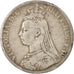 Great Britain, Victoria, Crown, 1889, VF(30-35), Silver, KM:765