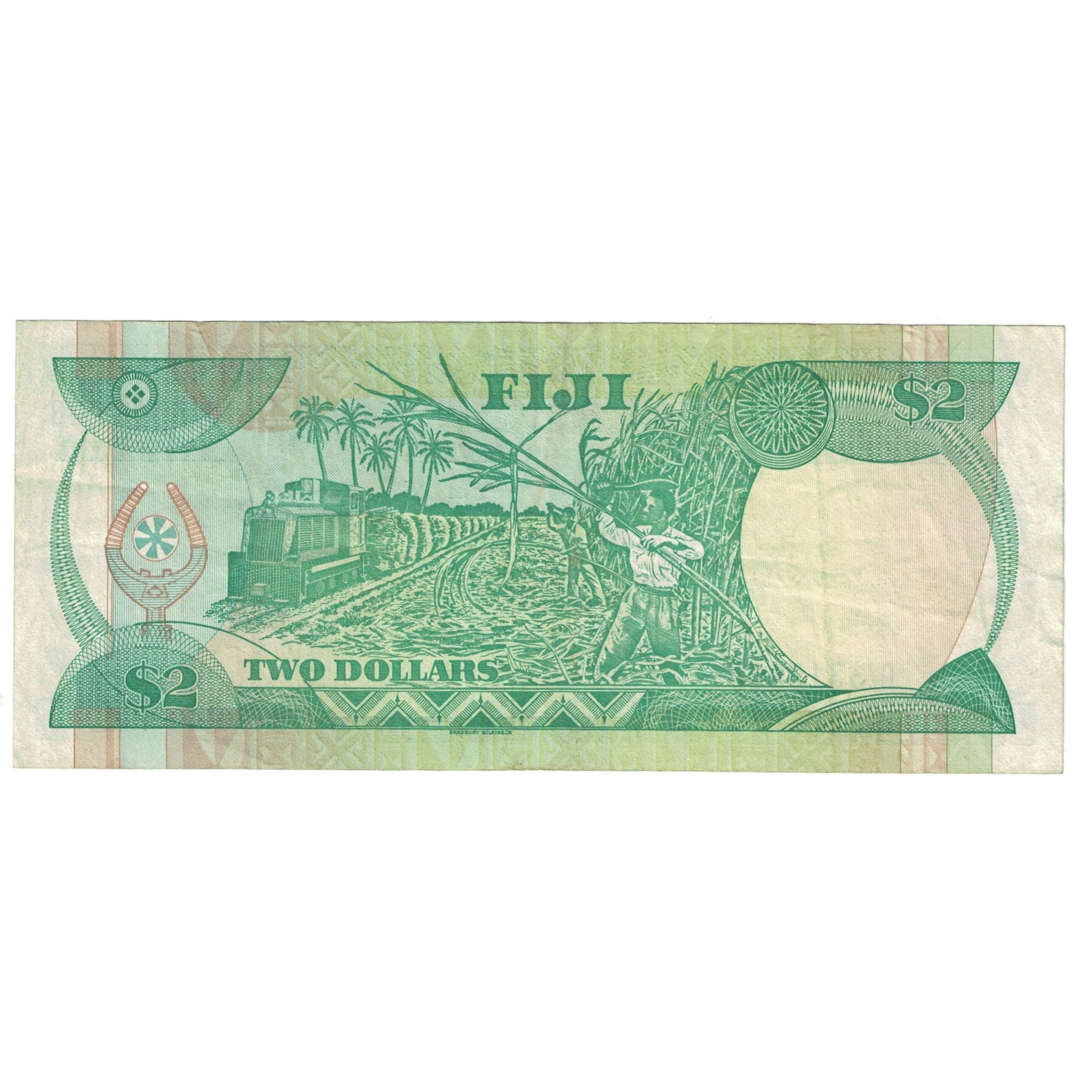 Banknote, Fiji, 2 Dollars, KM:90a, UNC(65-70)