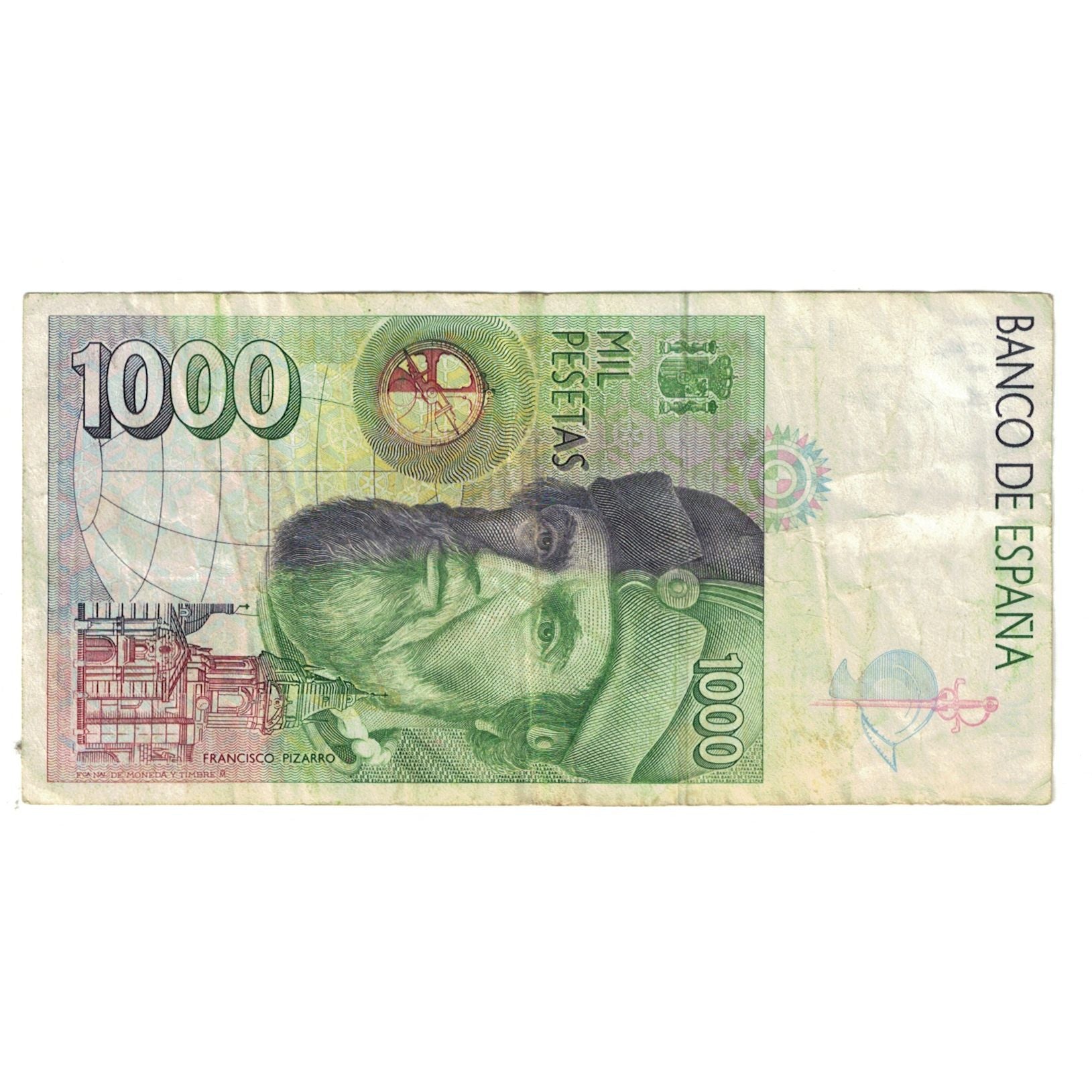 Banknote, Spain, 1000 Pesetas, 1992, KM:163, VF(30-35)
