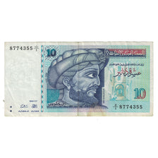 Banknote, Tunisia, 10 Dinars, 1994, 1994-11-07, KM:87, EF(40-45)