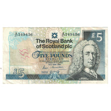 Biljet, Schotland, 5 Pounds, 1988, 1988-06-22, KM:352a, TB