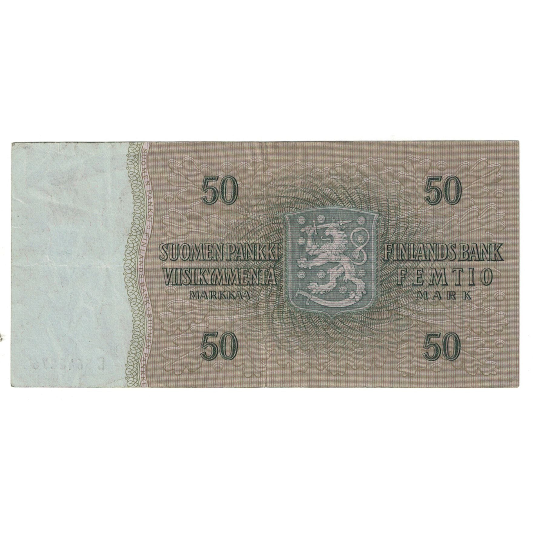 Banknote, Finland, 50 Markkaa, 1963, KM:101a, EF(40-45)