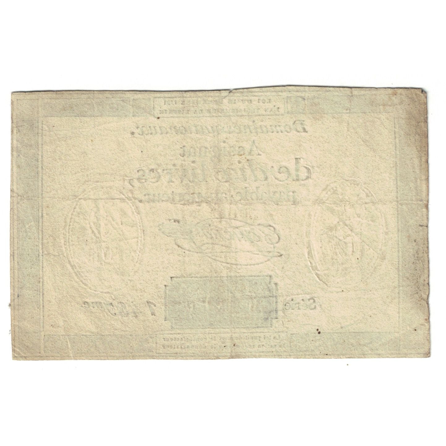 Francia, 10 Livres, 1791, SERIE 1487, BB, KM:A51