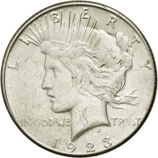 Coin, United States, Peace Dollar, Dollar, 1923, U.S. Mint, San Francisco