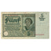 Banknote, Germany, 5 Rentenmark, 1926, 1926-01-02, KM:169, VF(20-25)