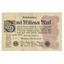 Banknote, Germany, 2 Millionen Mark, 1923, 1923-08-09, KM:104c, EF(40-45)