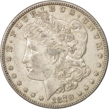 Stati Uniti, Morgan Dollar, Dollar, 1879, U.S. Mint, San Francisco, BB+, Arge...