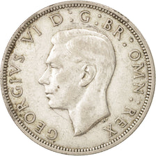 Moneta, Gran Bretagna, George VI, 1/2 Crown, 1937, BB, Argento, KM:856