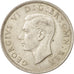 Great Britain, George VI, 1/2 Crown, 1945, AU(55-58), Silver, KM:856