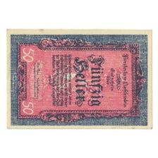 Billet, Liechtenstein, 50 Heller, LIECHTENSTEIN, KM:3, SUP