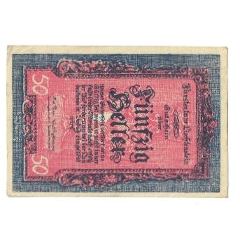 Banknote, Liechtenstein, 50 Heller, LIECHTENSTEIN, KM:3, AU(55-58)