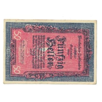 Banknote, Liechtenstein, 50 Heller, LIECHTENSTEIN, KM:3, AU(55-58)