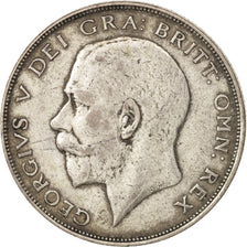 Great Britain, George V, 1/2 Crown, 1923, EF(40-45), Silver, KM:818.2
