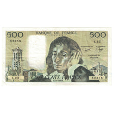 Frankreich, 500 Francs, Pascal, 1982, E.151 82358, VZ, Fayette:71.26, KM:156e