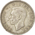 Großbritannien, George VI, 1/2 Crown, 1942, VF(30-35), Silver, KM:856
