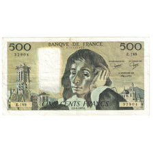 Francia, 500 Francs, Pascal, 1983, E.189 32904, BB, Fayette:71.29, KM:156e
