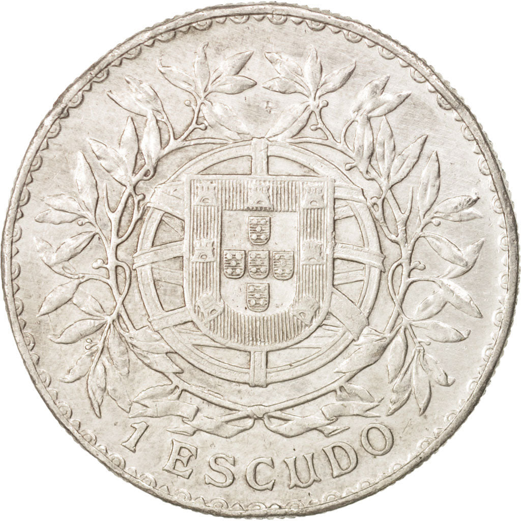 Portogallo, Escudo, 1916, BB, Argento, KM:564