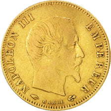 France, Napoléon III, 5 Francs, 1859, Paris, TB, Or, KM:787.1, Gadoury 1001