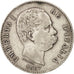 Italy, Umberto I, Lira, 1887, Milan, VF(30-35), Silver, KM:24.2