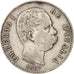 Italien, Umberto I, Lira, 1887, Milan, VF(30-35), Silver, KM:24.2