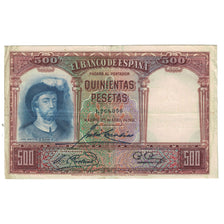 Banknote, Spain, 500 Pesetas, 1931, 1931-04-25, KM:84, VF(30-35)