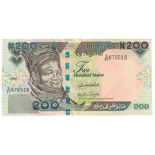 Nota, Nigéria, 200 Naira, 2007, KM:29a, UNC(65-70)