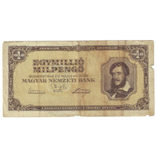 Banknote, Hungary, 1 Million Milpengö, 1946, KM:128, VF(30-35)