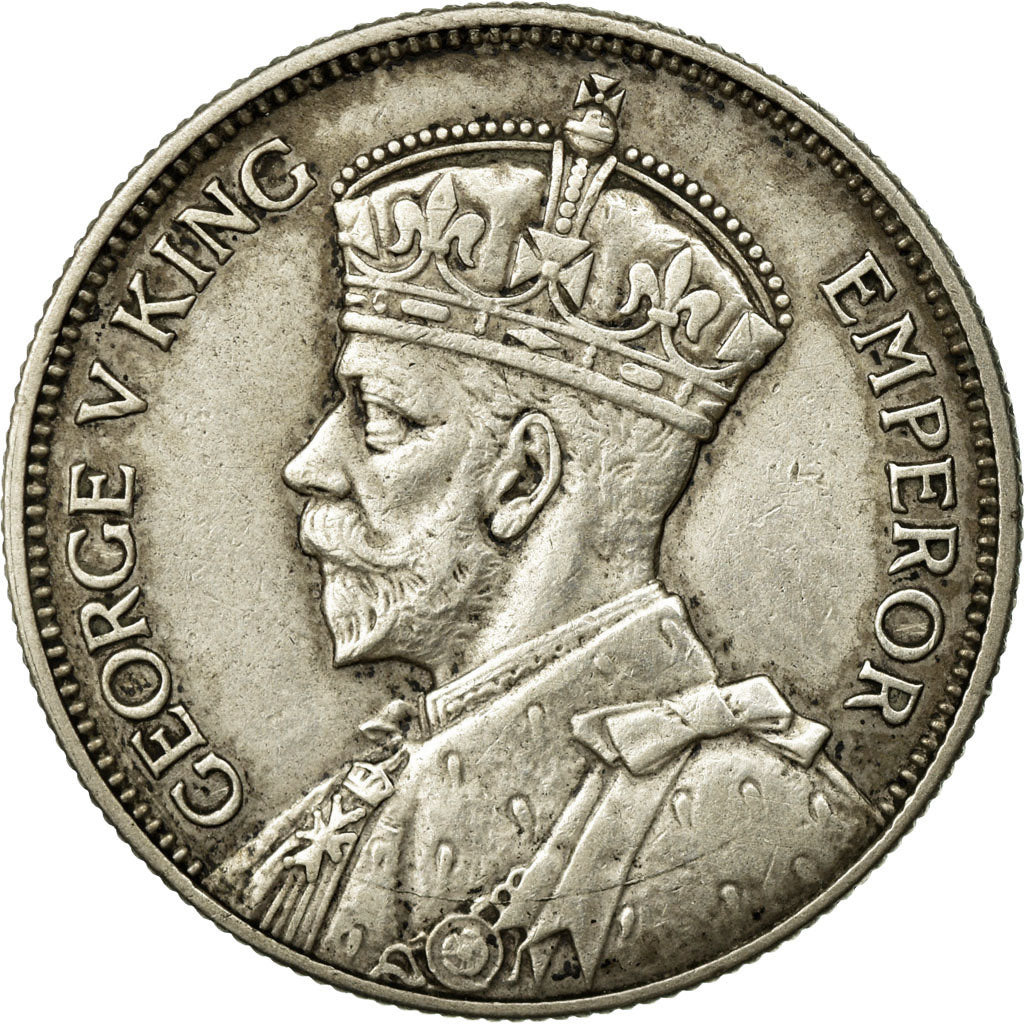 Coin, New Zealand, George V, Florin, 1934, AU(50-53), Silver, KM:4