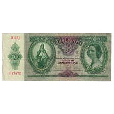 Banknote, Hungary, 10 Pengö, 1936, 1936-12-22, KM:113, EF(40-45)