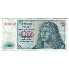 Banknote, GERMANY - FEDERAL REPUBLIC, 10 Deutsche Mark, 1980-01-02, KM:31d