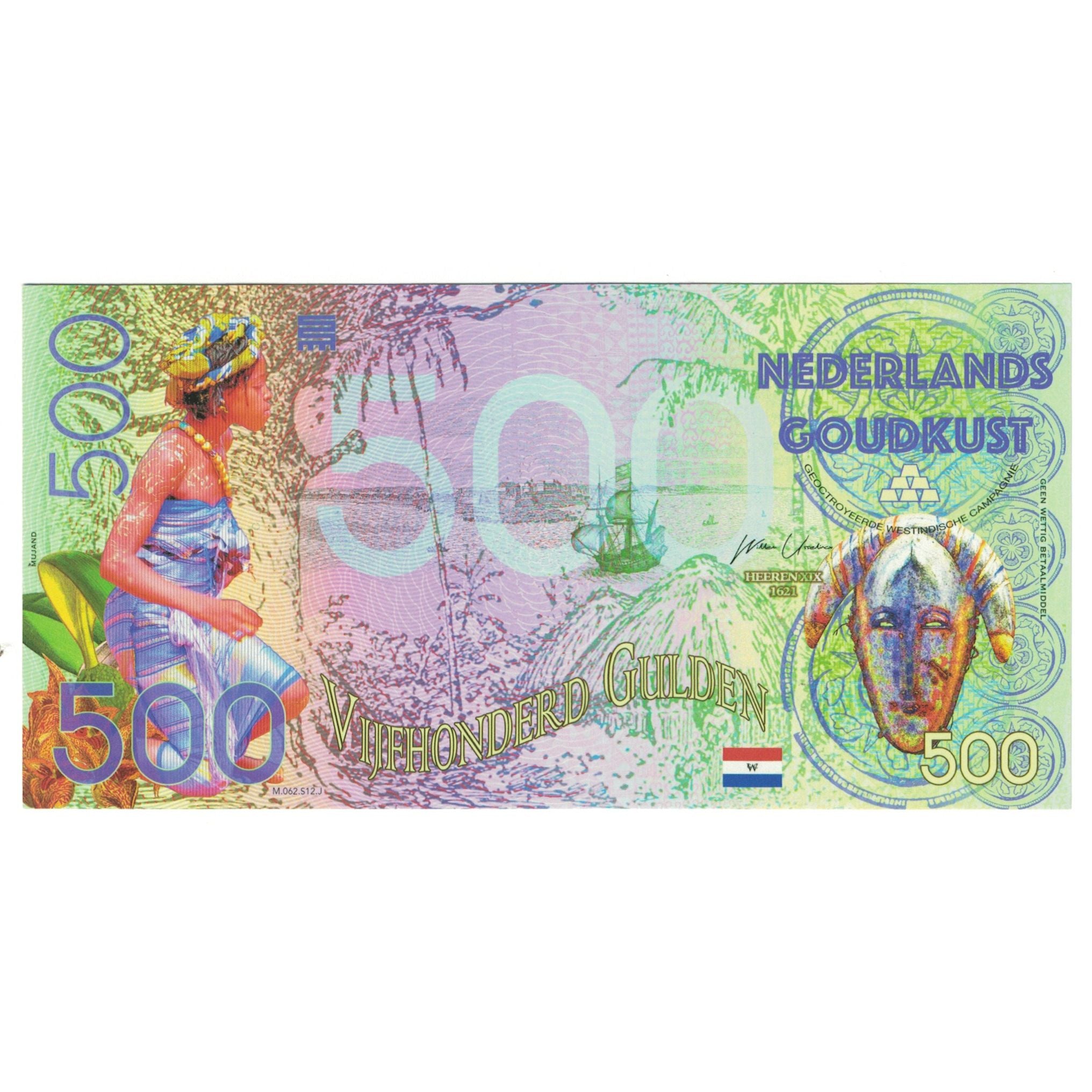 Billet, Guinée, 500 Gulden, 2016, FANTASY BANKNOTE, NEUF