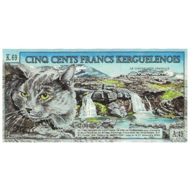 France, 500 Francs, 2011, 03650, FANTASY BANKNOTE KERGUELEN CHARCOT, UNC(65-70)