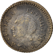Haiti, 25 Centimes, 1817, EF(40-45), copper, contemporary forgery, KM:15.1
