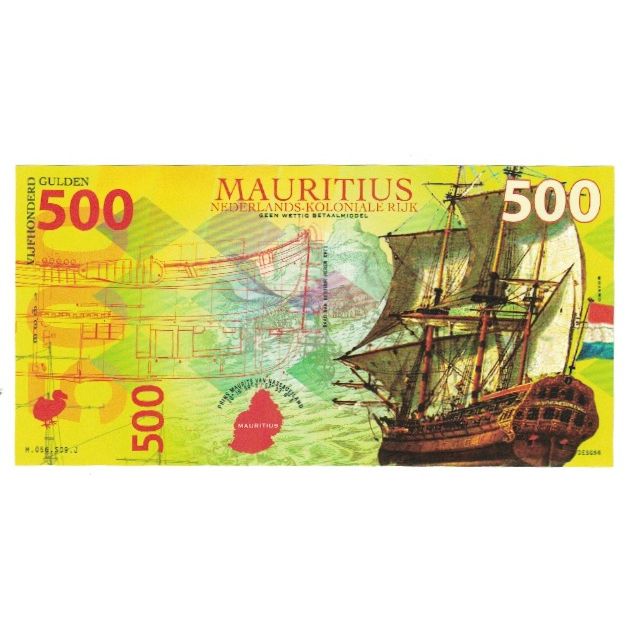 Banknote, Mauritius, 500 Gulden, 2016, FANTASY BANKNOTE, UNC(65-70)