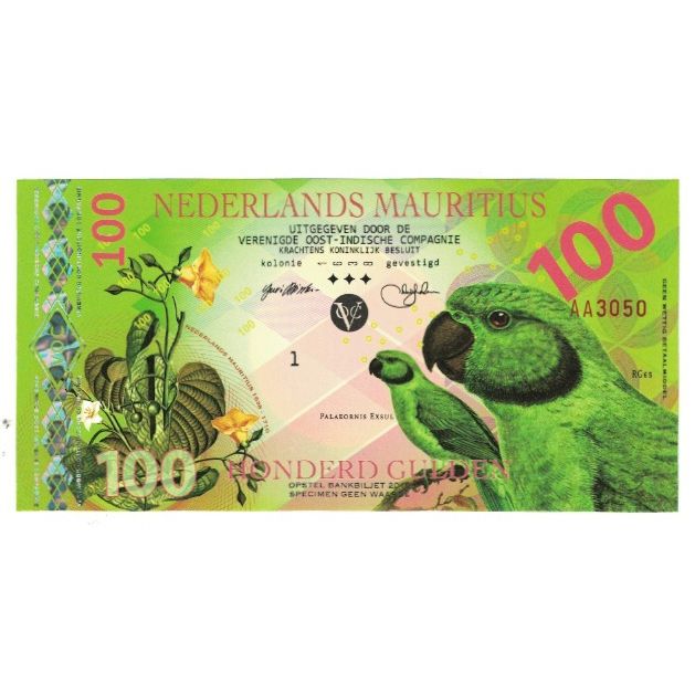 Banknote, Mauritius, 100 Gulden, 2016, FANTASY BANKNOTE, UNC(65-70)