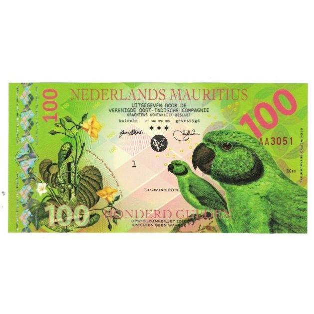Banknote, Mauritius, 100 Gulden, 2016, FANTASY BANKNOTE, UNC(65-70)