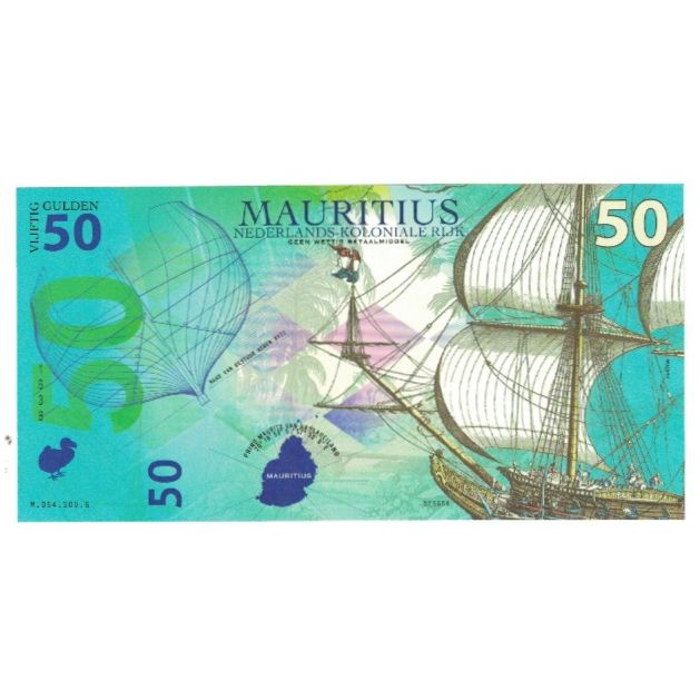 Banknote, Mauritius, 50 Gulden, 2016, FANTASY BANKNOTE, UNC(65-70)