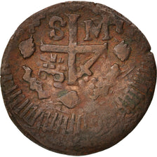 Colombia, 1/4 Réal, 1820, MB, Rame, KM:B4
