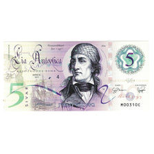Banknote, East Caribbean States, 2017, PIRATES BANKNOTE 5 SILVAR, UNC(65-70)