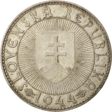 Slovakia, 10 Korun, 1944, AU(55-58), Silver, KM:9.1
